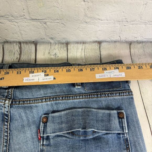 Levis 969 Jeans Men’s Size 42x32 Medium Washed Loose Straight Fit Western - Picture 10 of 16